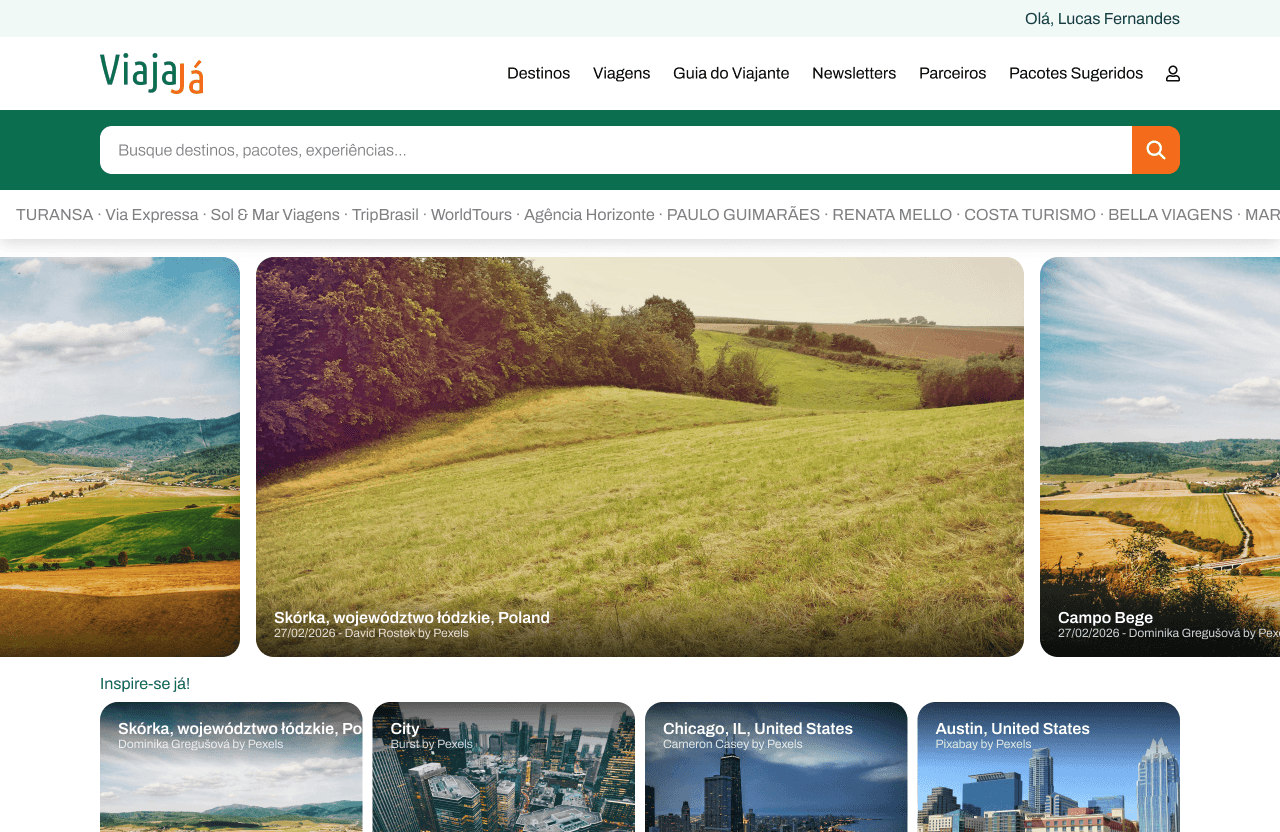 Viaja Já - Ecommerce